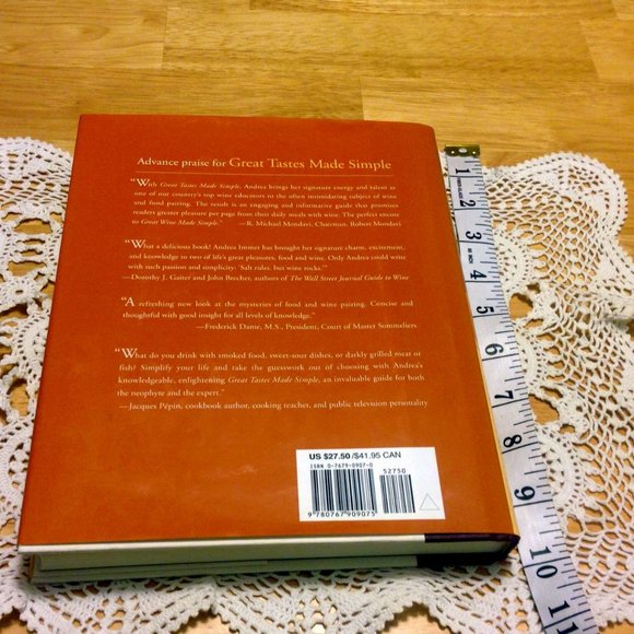 Parties and Entertaining , Great Tastes Made Simple , Wine Pairing - Picture 2 of 12